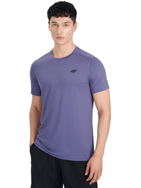 4F Athletic T-shirt Blue
