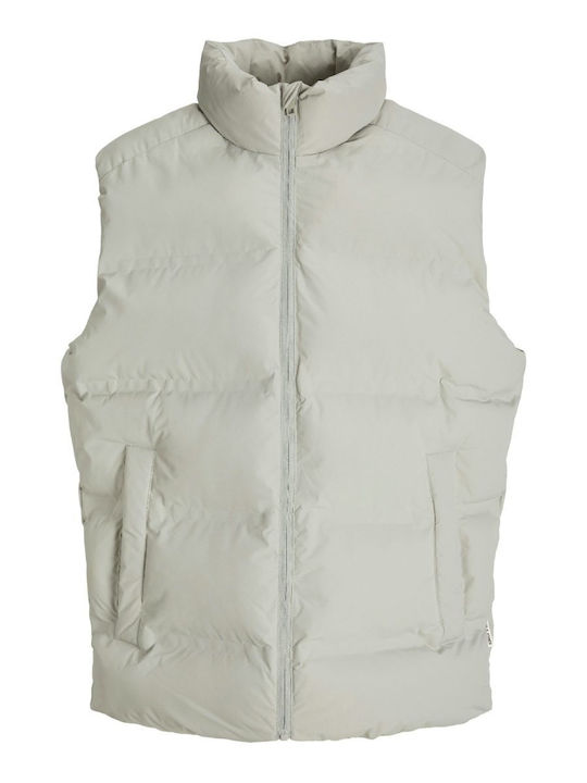 Ärmellos Jacke Puffer White