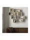 Shelf Wall Cream 115.5x14.5x103.5cm