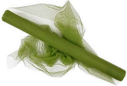 Tulle Roll 70cm X 18m Olive Green