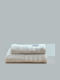 Linea Home Πετσέτα Προσώπου Verona 50x90εκ. Ασημί 2τμχ Βάρους 480gr/m²
