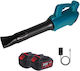 Blower Handheld 21V with 2 Batteries & Volume Adjustment