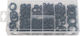 Assortment Rubber Gaskets 110 Pieces Ks T