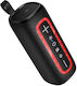 Hoco HC36 Brocade Sports Bluetooth Speaker 10W with Radio and Battery Life up to 3 hours Black