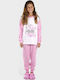 CHristina Kinder Schlafanzug Pink
