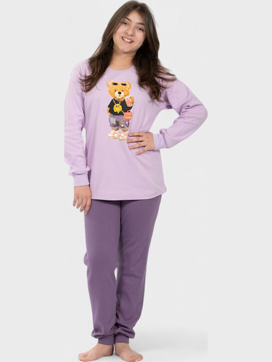 Nina Club Kids' Pajamas Lilac