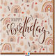 Party Napkins Boho Rainbow 20 Pieces