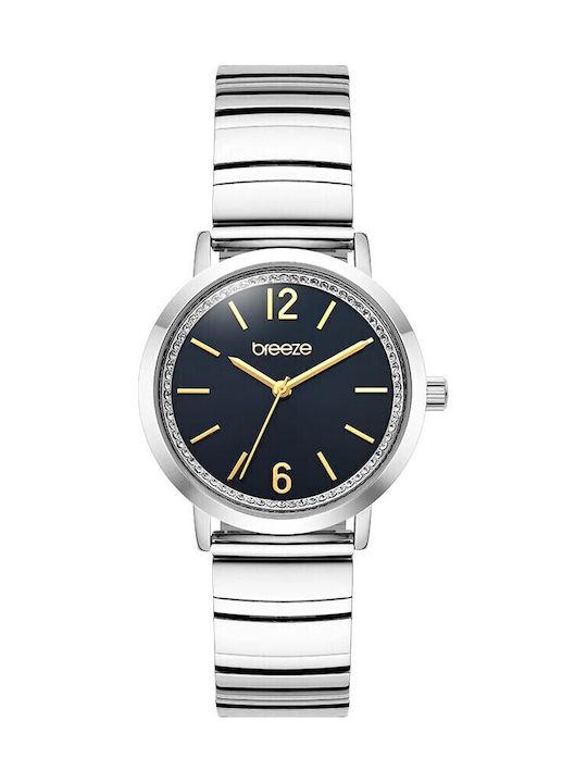 Breeze Women's Watch with Silver Metal Bracelet