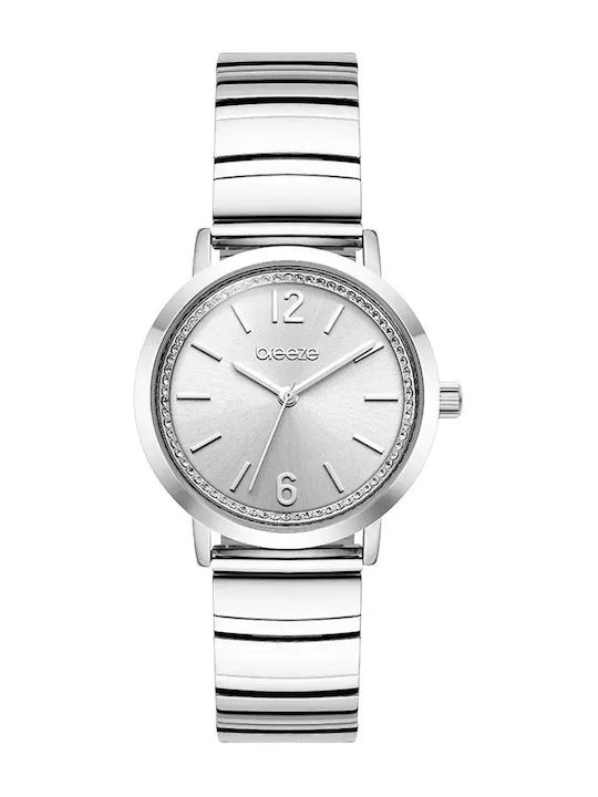 Breeze Women's Watch with Silver Metal Bracelet