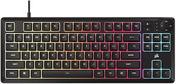 Corsair K55 Core TKL RGB Μεμβράνης (Αγγλικό US)