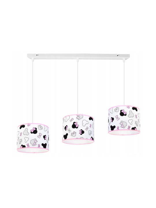 Light Home Kronleuchter Kinderdeckenleuchte Deckenleuchte 60W mit Fassung E27 Weiß