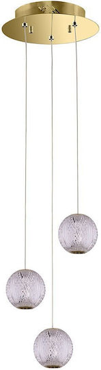 Italux LED Висящо Таванно Осветително Тяло Жълто Italux LED Висящо Таванно Осветително Тяло Жълто