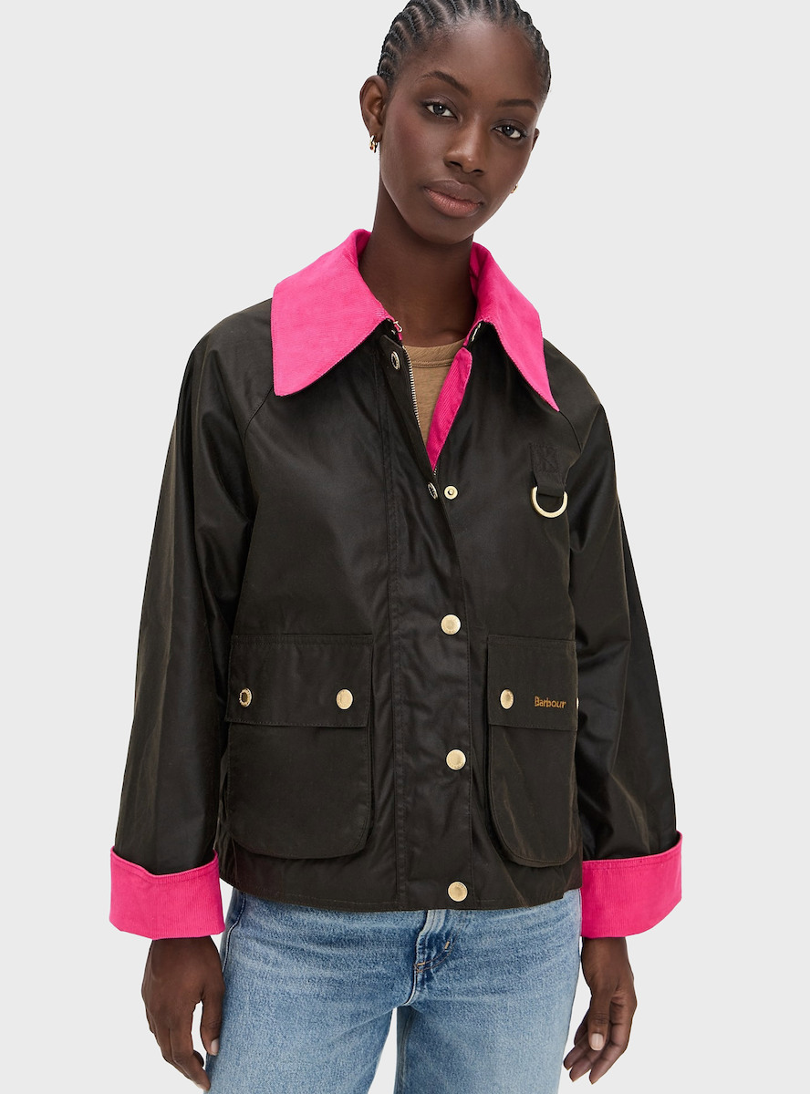 Barbour レディース38 Barbour Women's Lifestyle Jacket for Winter Olive LWX1515OL71