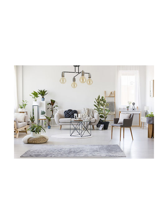 Light Home Κρεμαστό Φωτιστικό Χάλκινο για 4 Λαμπτήρες E27
