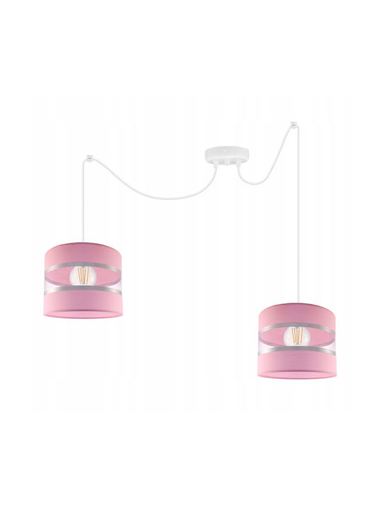 Light Home Lustră Albastru cu Dulie E27