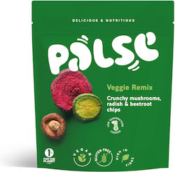 Crispy Veggie Mix Vegetable Chips Radish Beet Mushroom Palse 50gr