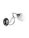 Light Home Modern Leuchte Wand mit Fassung E14 Transparent