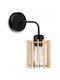 Light Home Modern Lamp Wall with Socket E27 Black