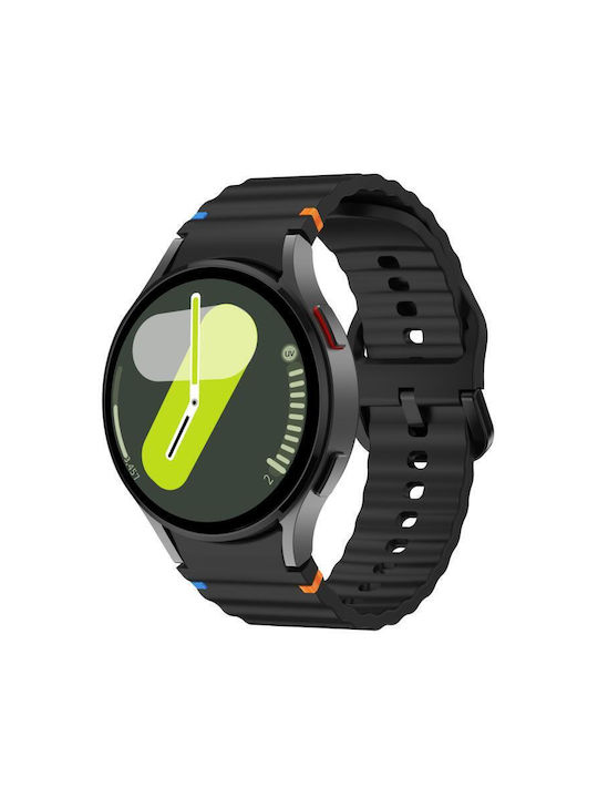 Curea Silicon Negru (Samsung Galaxy Watch 7, 6, 5, 4 - Samsung)