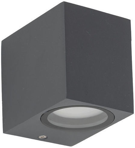 TK Lighting Единично Спот с Цокъл GU10 в Сив Цвят