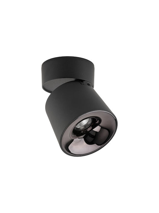 TK Lighting LED Warm zu kühlem Weiß Spot in Schwarz Farbe