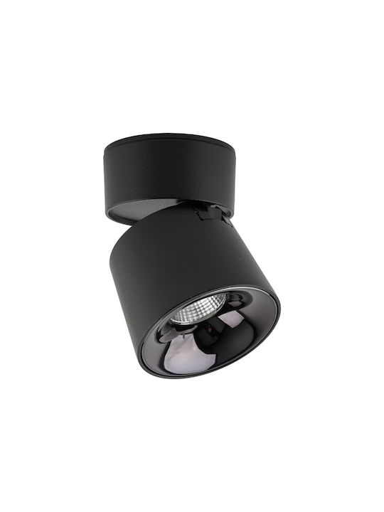 TK Lighting LED Регулируемо бяло Спот в Черен Цвят