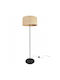 Light Home Floor Lamp with Socket for Bulb E27 White