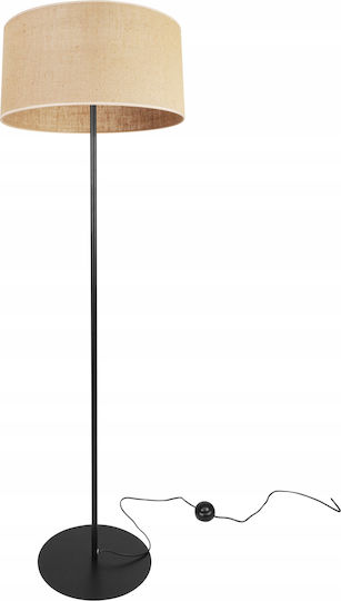 Light Home Stehleuchte mit Fassung für Lampe E27 Weiß