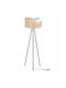 Light Home Lampa de podea Î145cm. cu Soclu pentru Bec E27 Alb