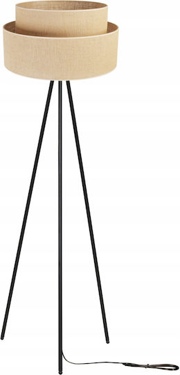 Light Home Lampa de podea Î150cm. cu Soclu pentru Bec E27 Alb