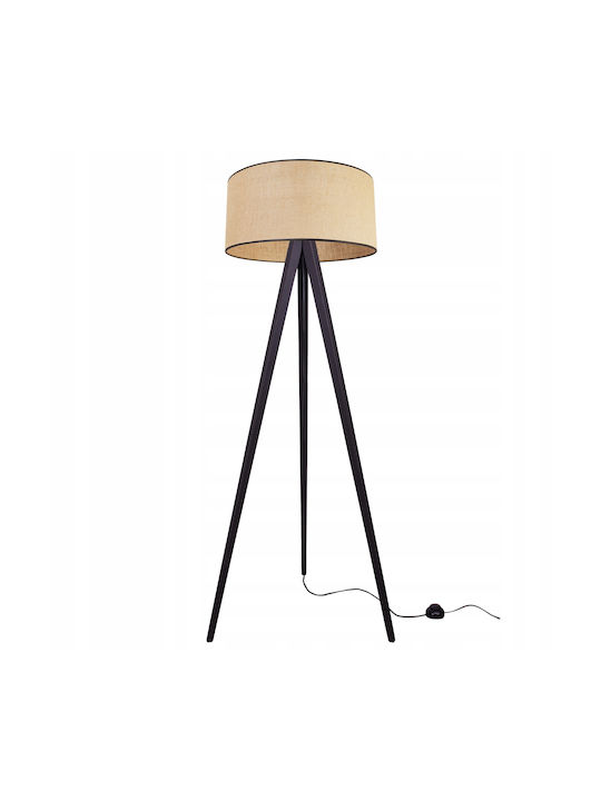 Light Home Stehleuchte H145cm. mit Fassung für Lampe E27 Weiß