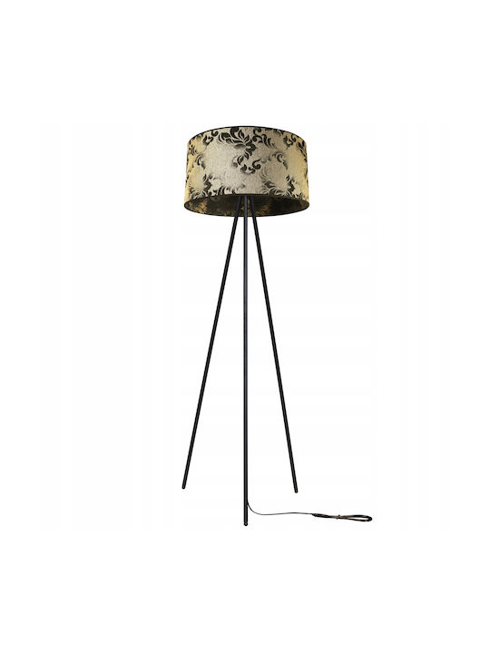 Light Home Lampa de podea Î145cm. cu Soclu pentru Bec E27 Alb