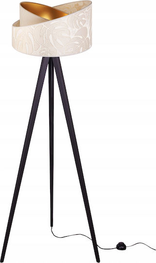 Light Home Φωτιστικό Δαπέδου με Ντουί για Λαμπτήρα E27 Μαύρο