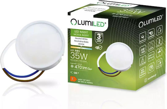 Lumiled LED-Lampe 5W Naturweiß 470lm