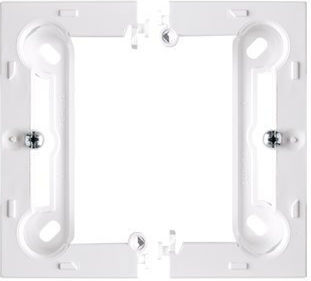 Weiße Oberflächenmontierte Klappbox Element C Psc/11