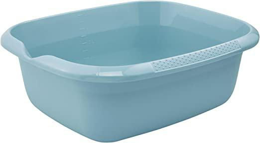 Keeeper Serving Bowl Round Plastic Blue with Diameter 38cm