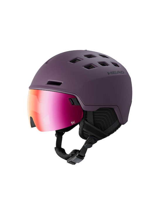 Head Rachel 5k Ανδρικό Κράνος για Σκι & Snowboard σε Μωβ Χρώμα
