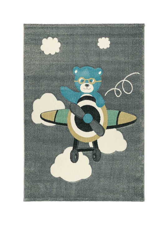 Koulis Carpets Πιλότος 8340a Παιδικό Χαλί Μπλε ...