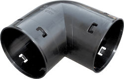 Pvc Drainage Elbow Dn Od 125/90 Black Color