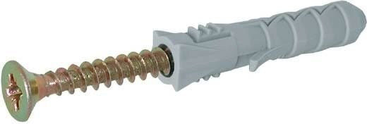 Fix Expansion Plug Ø 8 5.0x45 Mm Screw Polypropylene Pack 200 Pcs
