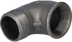 Threaded Rohrbogenarmatur Wz 6/4" Schwarze A4 Nr. 7 Nr. 92 Opal