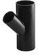 Pehd Tee 160x110/45 S12.5 Black Color Qs Quick Stream
