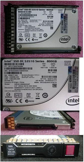HP SSD 800GB Tip 2.5'' 805365-001