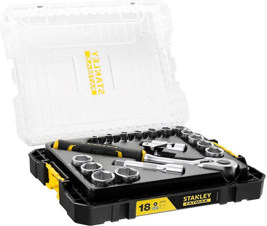Stanley Fatmax Ratschen- & Steckschlüssel-Sets 18Stück