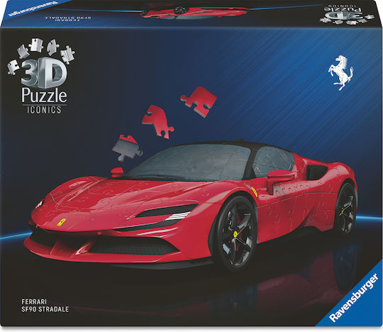 Ravensburger Iconics Ferrari Sf 90 Stradale 108 Teile Kinderpuzzles