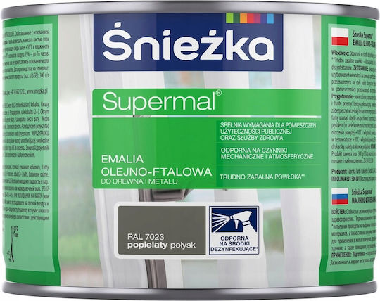 Śnieżka Supermal Aschgrau 7023 0,2l