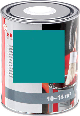 Nopolux Wilckens Granit Türkisblau Ral 5018 Metall-Holz Farben 1 L Dose