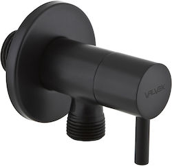 Vega Robinet Colțar Negru Cap Ceramic 1 2-3 8
