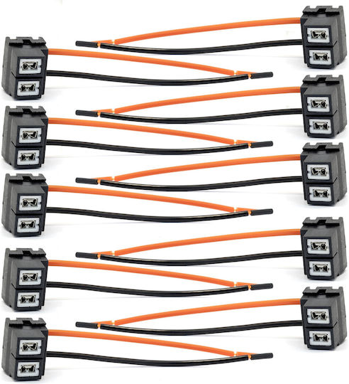 Ceramic Socket Block H4 12v 24v Lighting X 10