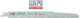 Wilpu Jig Saw Blade for Metal and Wood 225mm 3050/225